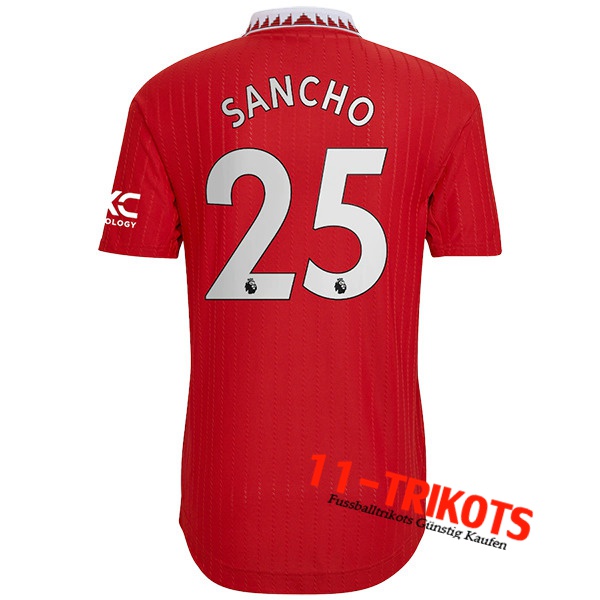 Manchester United (SANCHO #25) 2022/23 Heimtrikot