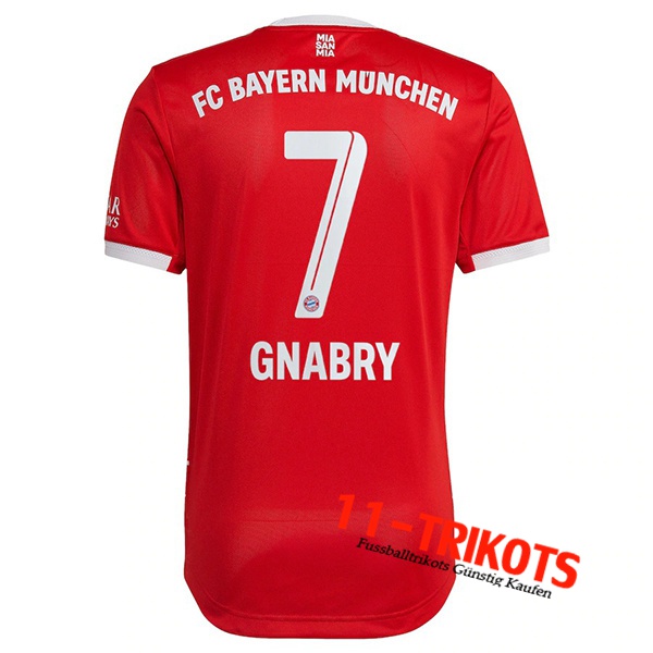 Bayern München (GNABRY #7) 2022/23 Heimtrikot
