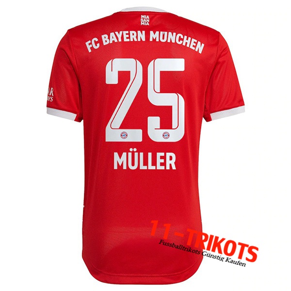 Bayern München (MÜLLER #25) 2022/23 Heimtrikot