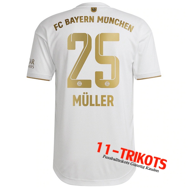 Bayern München (MÜLLER #25) 2022/23 Auswärtstrikot