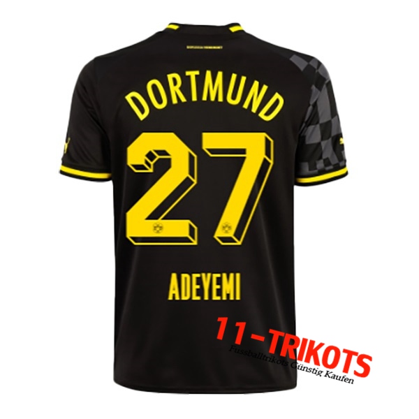 Dortmund BVB (ADEYEMI #27) 2022/23 Auswärtstrikot