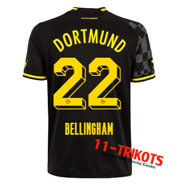 Dortmund BVB (BELLINGHAM #22) 2022/23 Auswärtstrikot
