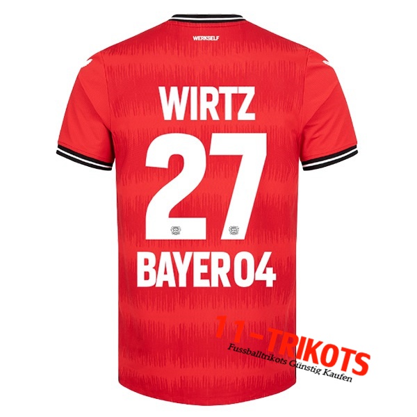 Leverkusen (WIRTZ #27) 2022/23 Heimtrikot