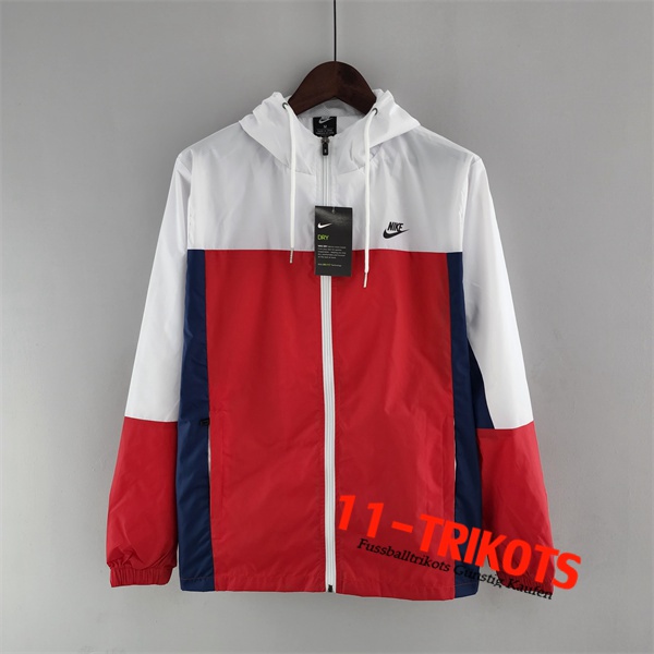 Nike Windjacke Rot/Weiß 2022/2023