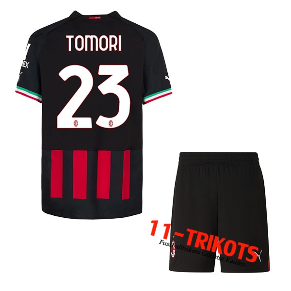 AC Milan (TOMORI #23) Kinder Heimtrikot 2022/23