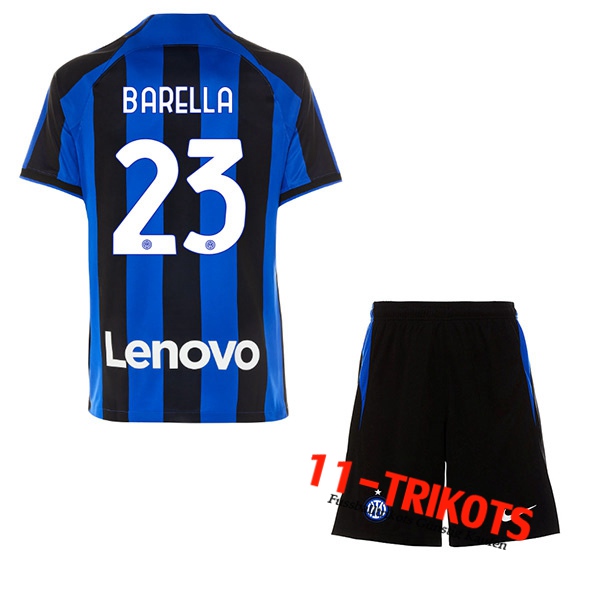 Inter Milan (BARELLA #23) Kinder Heimtrikot 2022/23