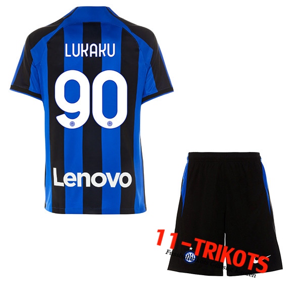 Inter Milan (LUKAKU #90) Kinder Heimtrikot 2022/23