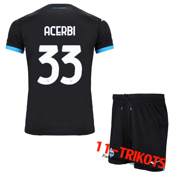 SS Lazio (ACERBI #33) Kinder Auswärtstrikot 2022/23