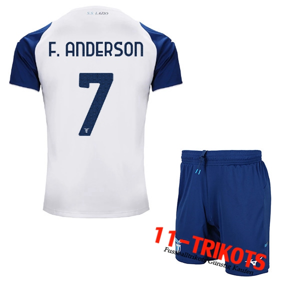 SS Lazio (F.ANDERSON #7) Kinder Third Trikot 2022/23