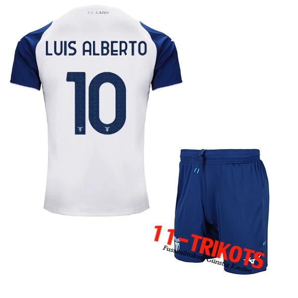 SS Lazio (LUIS ALBERTO #10) Kinder Third Trikot 2022/23