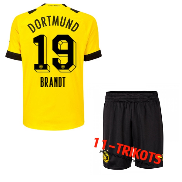 Dortmund BVB (BRANDT #19) Kinder Heimtrikot 2022/23