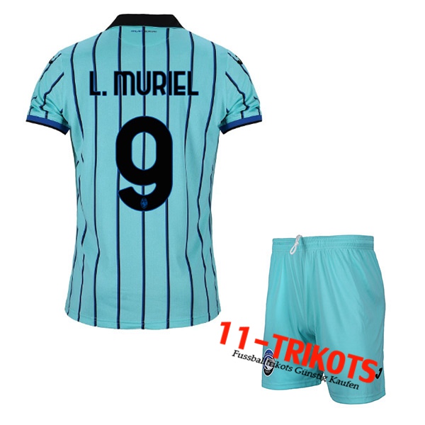 Atalanta (L.MURIEL #9) Kinder Third Trikot 2022/23