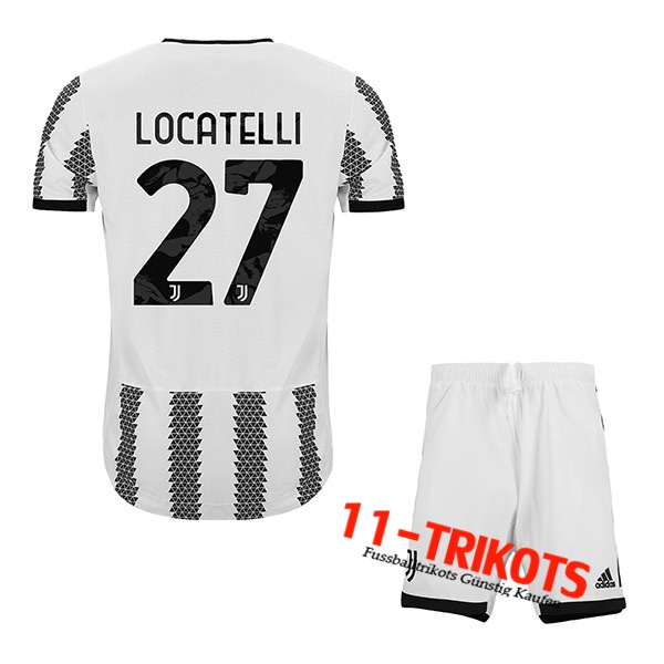 Juventus (LOCATELLI #27) Kinder Heimtrikot 2022/23