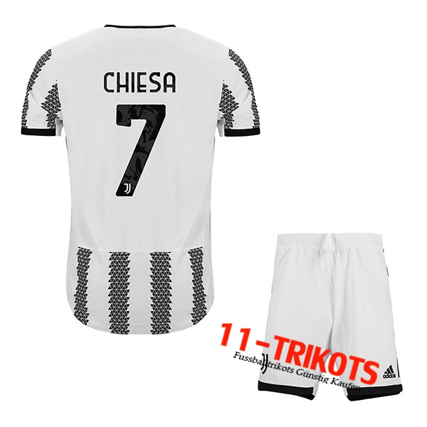 Juventus (CHIESA #7) Kinder Heimtrikot 2022/23