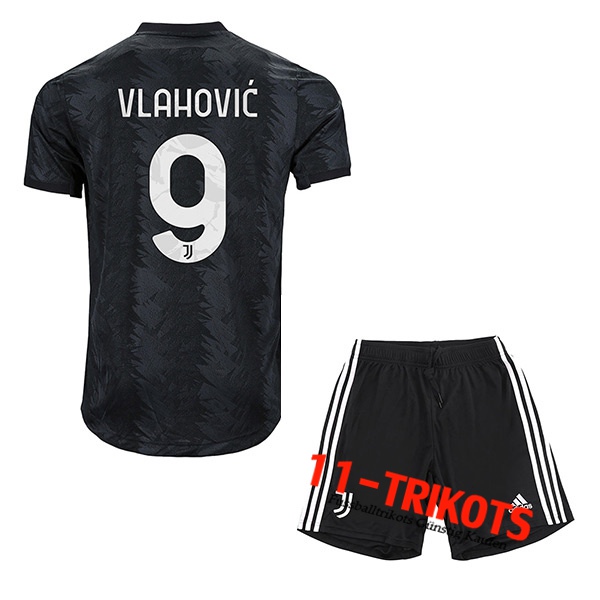 Juventus (VLAHOVIĆ #9) Kinder Auswärtstrikot 2022/23