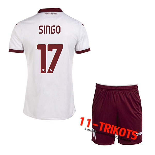 Torino (SINGO #17) Kinder Auswärtstrikot 2022/23