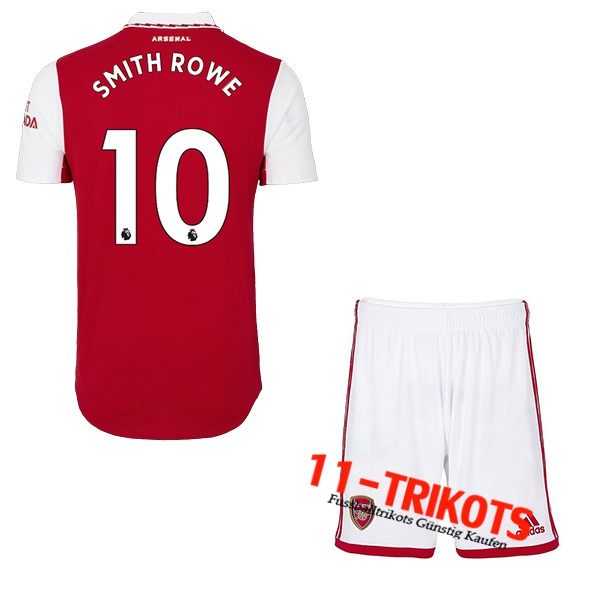 Arsenal (SMITH ROWE #10) Kinder Heimtrikot 2022/23