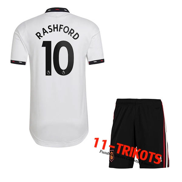 Manchester United (RASHFORD #10) Kinder Auswärtstrikot 2022/23