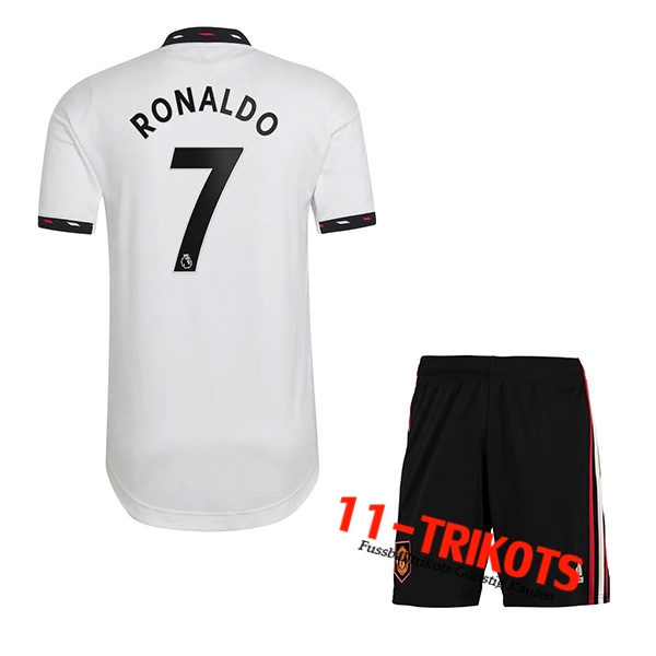 Manchester United (RONALDO #7) Kinder Auswärtstrikot 2022/23