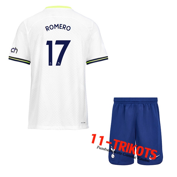 Tottenham Hotspur (ROMERO #17) Kinder Heimtrikot 2022/23