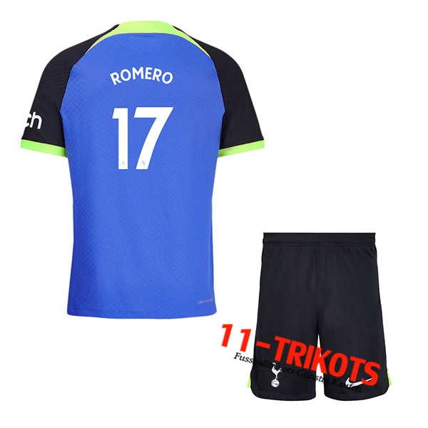 Tottenham Hotspur (ROMERO #17) Kinder Auswärtstrikot 2022/23