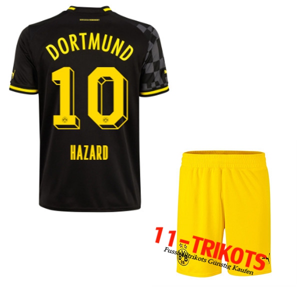 Dortmund BVB (HAZARD #10) Kinder Auswärtstrikot 2022/23