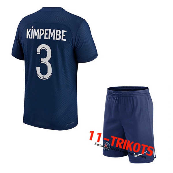 PSG (KIMPEMBE #3) Kinder Heimtrikot 2022/23