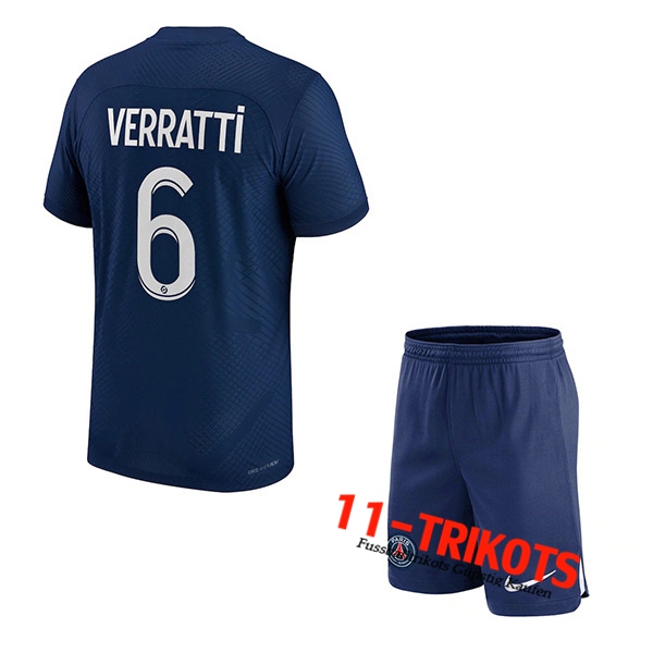 PSG (VERRATTI #6) Kinder Heimtrikot 2022/23