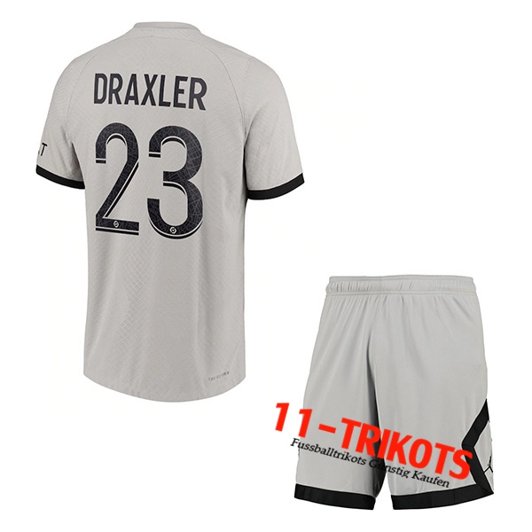 PSG (DRAXLER #23) Kinder Auswärtstrikot 2022/23