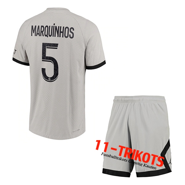 PSG (MARQUINHOS #5) Kinder Auswärtstrikot 2022/23