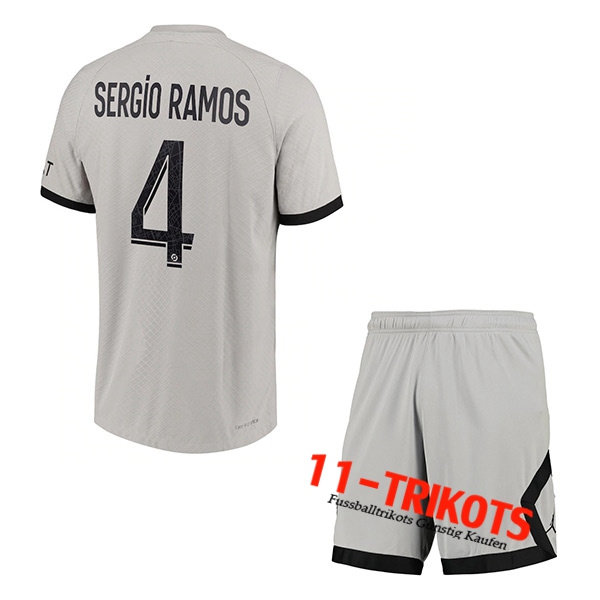 PSG (SERGIO RAMOS #4) Kinder Auswärtstrikot 2022/23