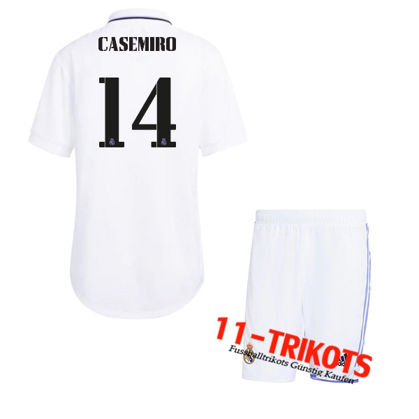 Real Madrid (CASEMIRO #14) Kinder Heimtrikot 2022/23