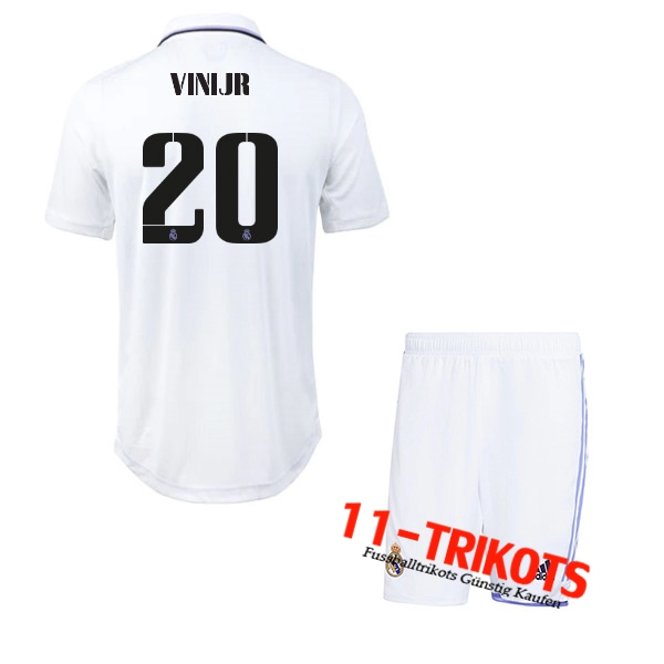 Real Madrid (VINIJR #20) Kinder Heimtrikot 2022/23