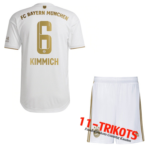 Bayern München (KIMMICH #6) Kinder Auswärtstrikot 2022/23