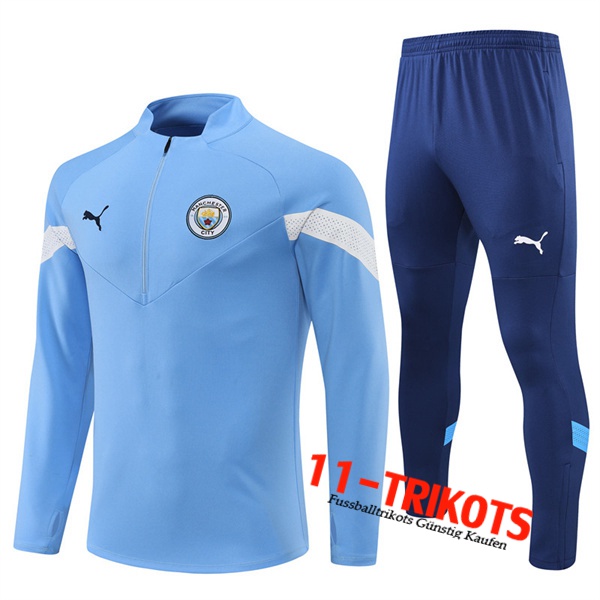 Manchester City Trainingsanzug Blau 2022/2023