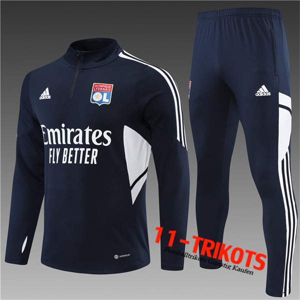 Lyon Trainingsanzug Kinder Navy blau 2022/2023