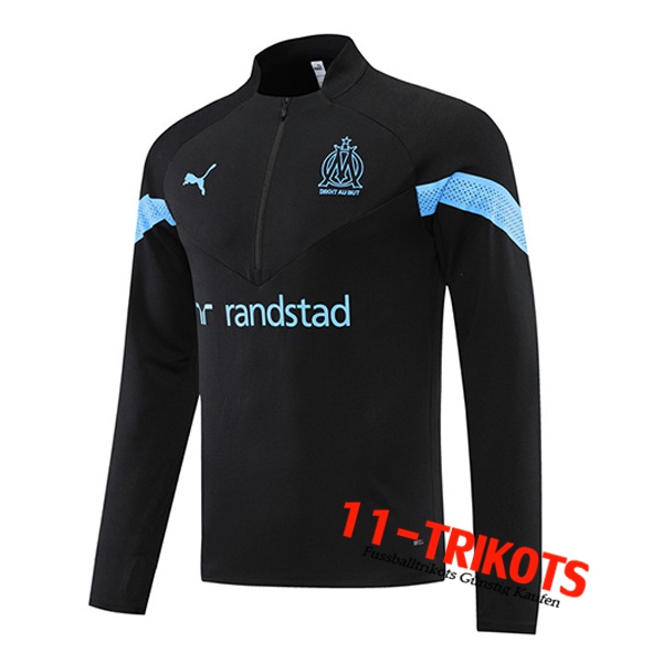 Marseille Training Sweatshirt Schwarz 2022/2023