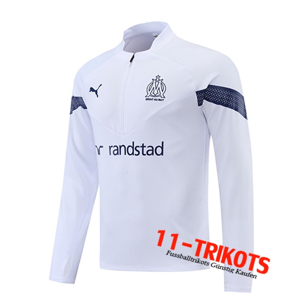 Marseille Training Sweatshirt Weiß 2022/2023