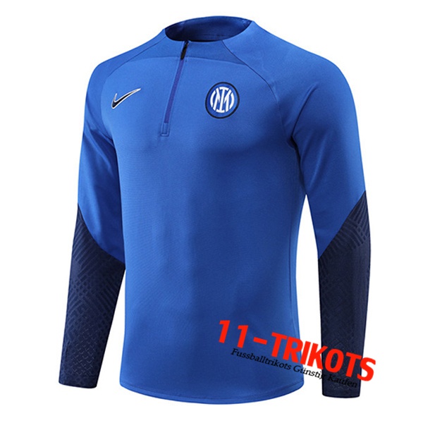 Inter Milan Training Sweatshirt Blau/Schwarz 2022/2023