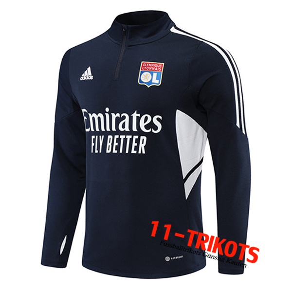 Lyon Training Sweatshirt Navy blau 2022/2023