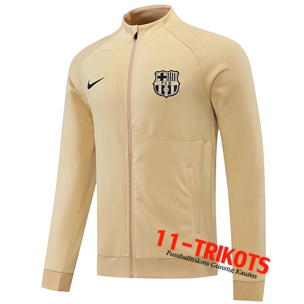 FC Barcelona Trainingsjacke Gelb 2022/2023