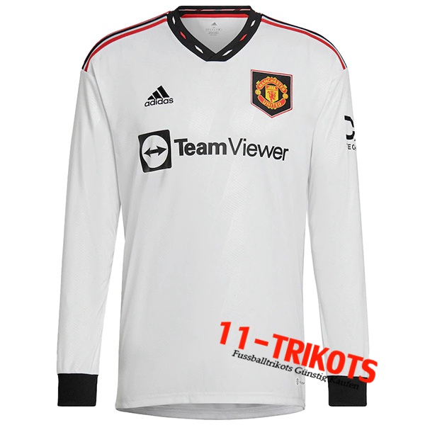 Neues Manchester United Heimtrikot Langarms 2022/2023