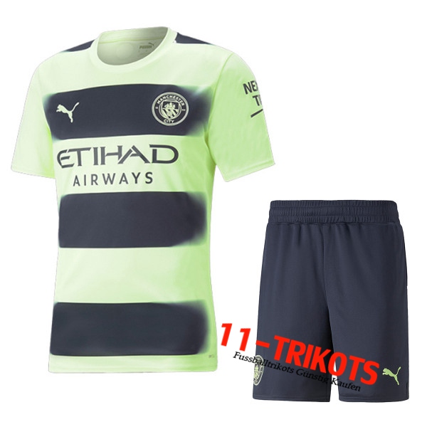 Manchester City Auswärtstrikot + Shorts 2022/2023