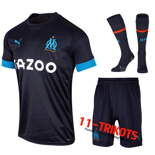 Marseille Auswärtstrikot (Shorts + Socken) 2022/2023