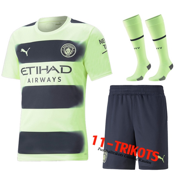 Manchester City Auswärtstrikot (Shorts + Socken) 2022/2023
