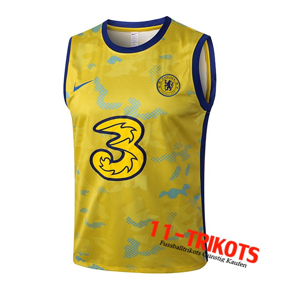 FC ChelseaTrainings-Tanktop Gelb 2022/2023