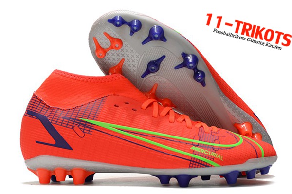 Nike Fussballschuhe Superfly 8 Academy AG Orange