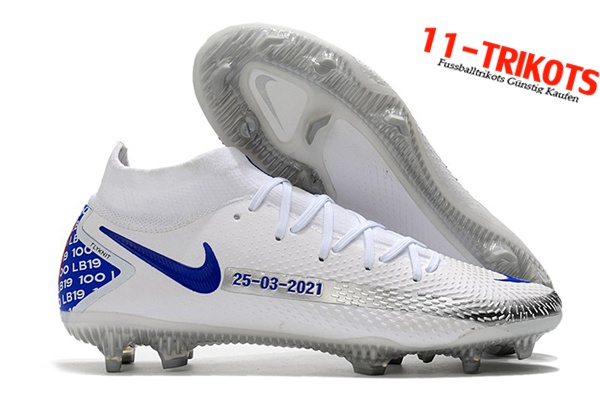 Nike Fussballschuhe Phantom GT Elite Dynamic Fit FG Weiß