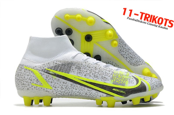 Nike Fussballschuhe Superfly 8 Pro AG Silber