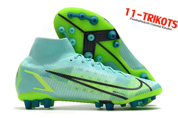 Nike Fussballschuhe Superfly 8 Pro AG Grün